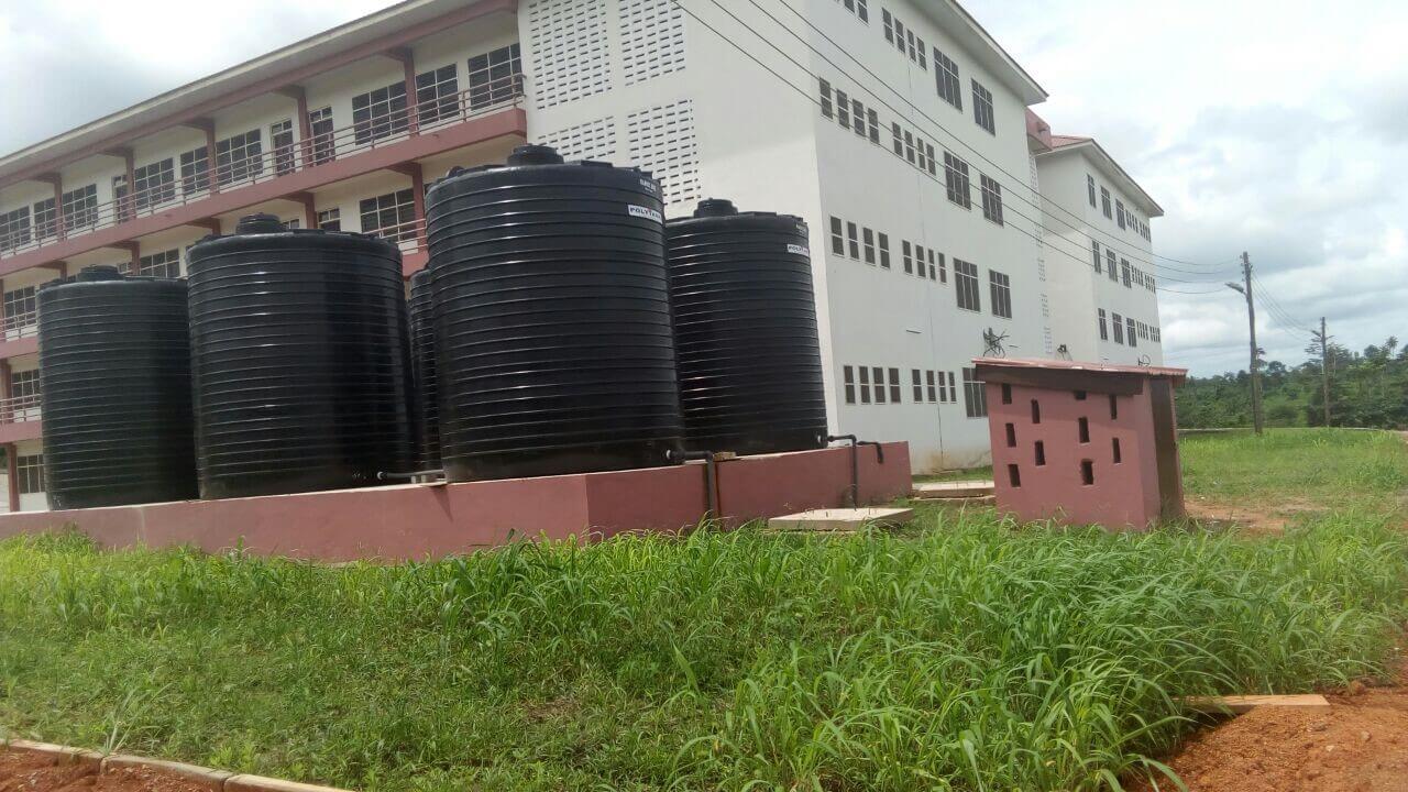 Dormitory Block for Yefreeman SHS in B.A. Region, Ghana